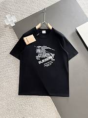 Okify Burberry T-shirt White/ Black 14664 - 6