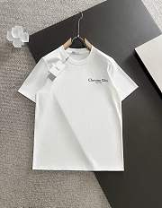 Okify Dior T-shirt White/ Black 14665 - 1