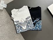 Okify Dior T-shirt White/ Black 14665 - 4