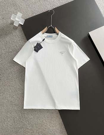 Okify Prada T-shirt White/ Black 14666	