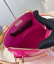 Okify LV Alma BB Vernis Leather Neon Pink M90611 - 2