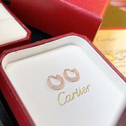 Okify Cartier Earrings Gold/ Silver/ Rose Gold 14715 - 5