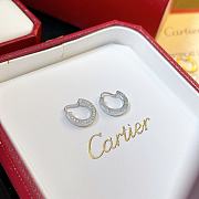 Okify Cartier Earrings Gold/ Silver/ Rose Gold 14715 - 6