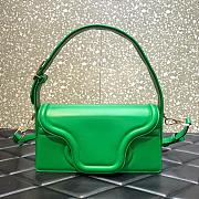 Okify Valentino Garavani Le Petite Deuxième VLogo Shoulder Bag Green - 5