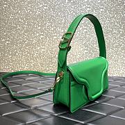 Okify Valentino Garavani Le Petite Deuxième VLogo Shoulder Bag Green - 2