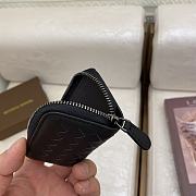 Okify Bottega Veneta Key Bag in Black Leather BV194 - 4