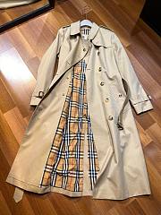 Okify Burberry Kensington Heritage Belted Long Trench Coat In Beige - 5
