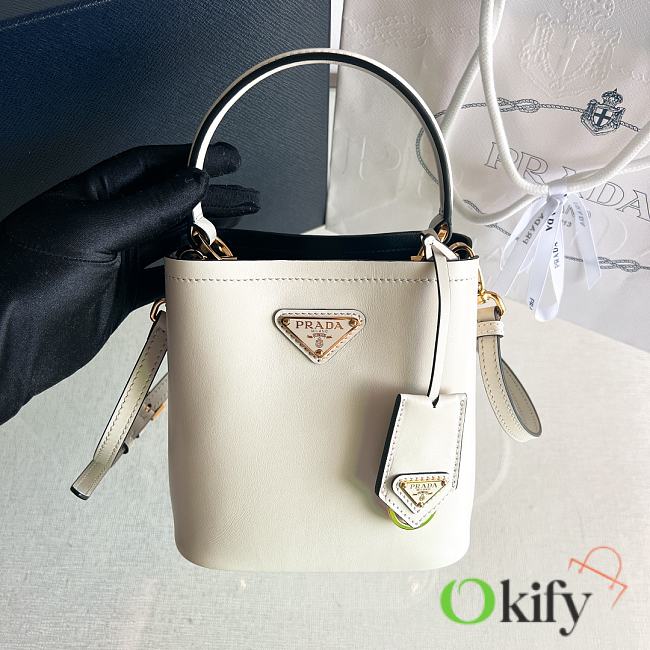 Okify Prada Bucket Bag Shape White - 1