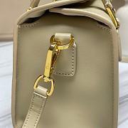 Okify Dior Small Boston Bag Beige Box Calfskin - 4