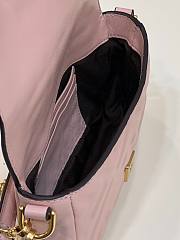 Okify Fendi Baguette Mini Light Pink Leather Bag - 4