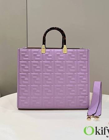 FENDI Sunshine Medium Bag - Purple