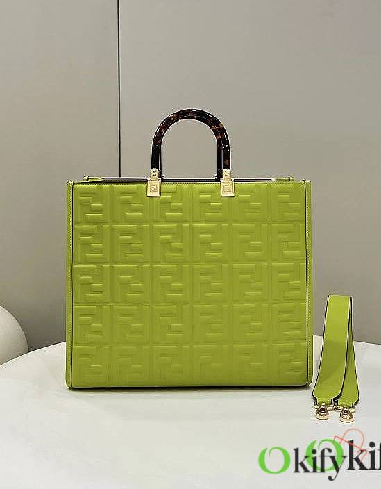 FENDI Sunshine Medium Bag - Green - 1