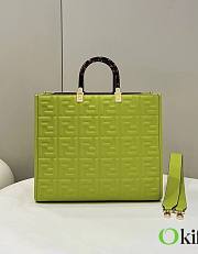 FENDI Sunshine Medium Bag - Green - 1