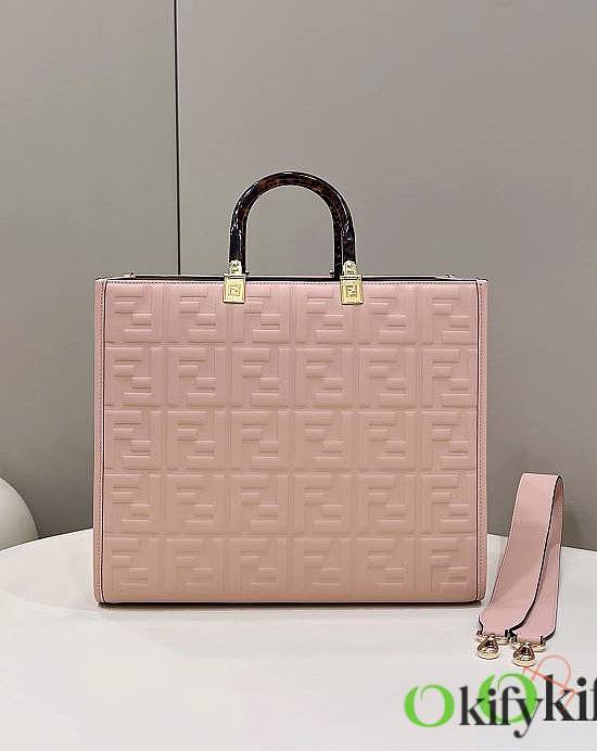 FENDI Sunshine Medium Bag - Pink - 1