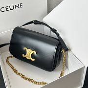 Okify Celine Multipochette In Triomphe Black Leather  - 3