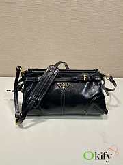 Okify Prada Small Leather Handbag Black Leather - 1