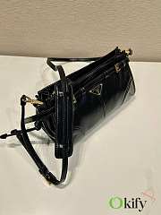 Okify Prada Small Leather Handbag Black Leather - 6