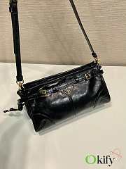 Okify Prada Small Leather Handbag Black Leather - 3