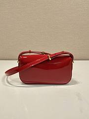 Okify Prada Patent Leather Shoulder Bag Red - 6