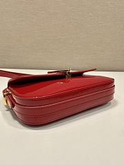 Okify Prada Patent Leather Shoulder Bag Red - 4