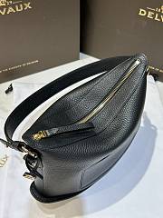 Okify Delvaux Pin Swing in Taurillon Soft Black - 5