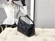 Okify Dior Medium DiorTravel Nomad Pouch Black Leather  - 3