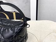 Okify Dior Medium DiorTravel Nomad Pouch Black Leather  - 6
