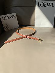 Okify Lowe Belt In Smooth Calfskin 15mm Gold Tan  - 5