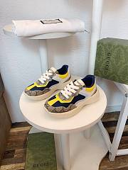 Okify Gucci GG Rhyton Kid's Sneaker Yellow/ Blue - 1