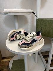 Okify Gucci GG Rhyton Kid's Sneaker Pink/ Blue - 1