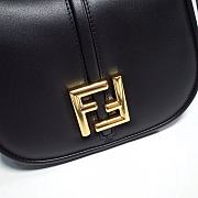 Okify Fendi C’mon Mini Black Leather Bag 21cm - 4