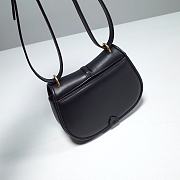 Okify Fendi C’mon Mini Black Leather Bag 21cm - 2