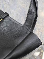 Okify YSL Bea In Grained Leather Black 50cm - 2