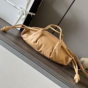 Okify Loewe Small Paseo Bag In Shiny Nappa Calfskin Warm Desert 35cm - 1