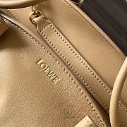 Okify Loewe Small Paseo Bag In Shiny Nappa Calfskin Warm Desert 35cm - 2
