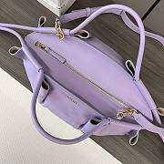 Okify Loewe Small Paseo Bag In Shiny Nappa Calfskin Lanvender 35cm - 2