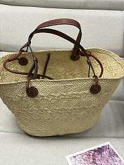 Okify Loewe Medium Anagram Basket Bag Tan 46cm - 2