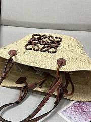 Okify Loewe Medium Anagram Basket Bag Tan 46cm - 3
