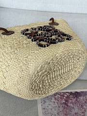 Okify Loewe Small Anagram Basket Bag Natural/ Tan 38cm - 6
