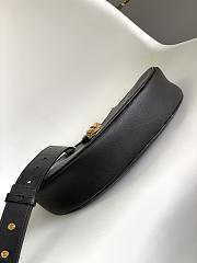 Okify Bvlgari Serpenti Ellipse Medium Crossbody Bag Black 25.5cm - 4
