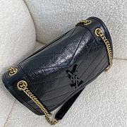 Okify YSL Niki Baby Vintage Leather Black/ Gold - 3