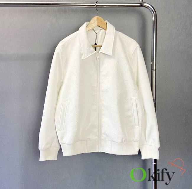 Okify LVSE Monogram Jacket White/ Black 1AAV1Q 1A9K35 - 1