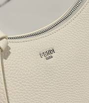 Okify Fendi Mini Fendessence White Selleria Leather - 2