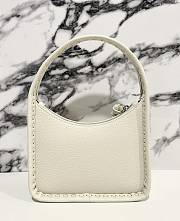 Okify Fendi Mini Fendessence White Selleria Leather - 6