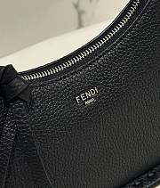 Okify Fendi Mini Fendessence Black Selleria Leather - 5