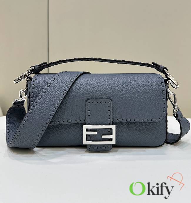 Okify Fendi Baguette Blue Selleria - 1