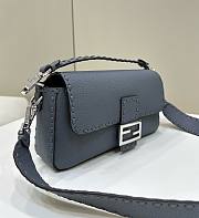 Okify Fendi Baguette Blue Selleria - 5