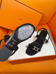 	 Okify Hermes Sandals Black - 4