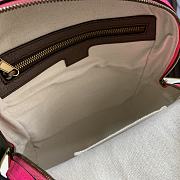 Okify Gucci Small Ophidia GG Supreme Backpack Pink 22x 29x 15 - 2