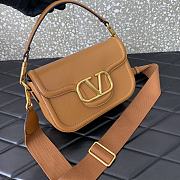 	 Okify Valentino Vlogo Signature Brown 23.5x18x8cm - 3